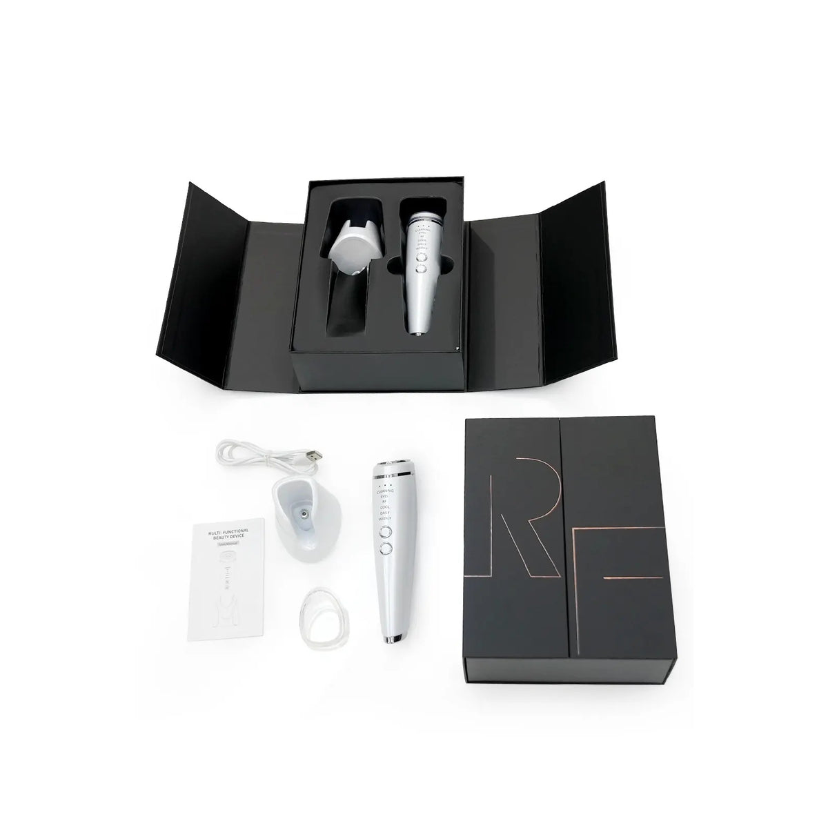 Nakéa™ –  Appareil de soin visage LED Lumière 6-en-1